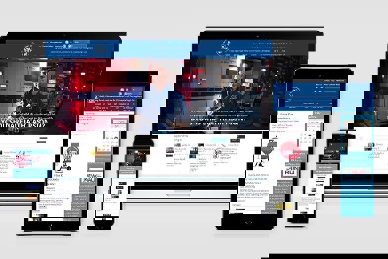 The King's Daughters website redesign showcase redesign