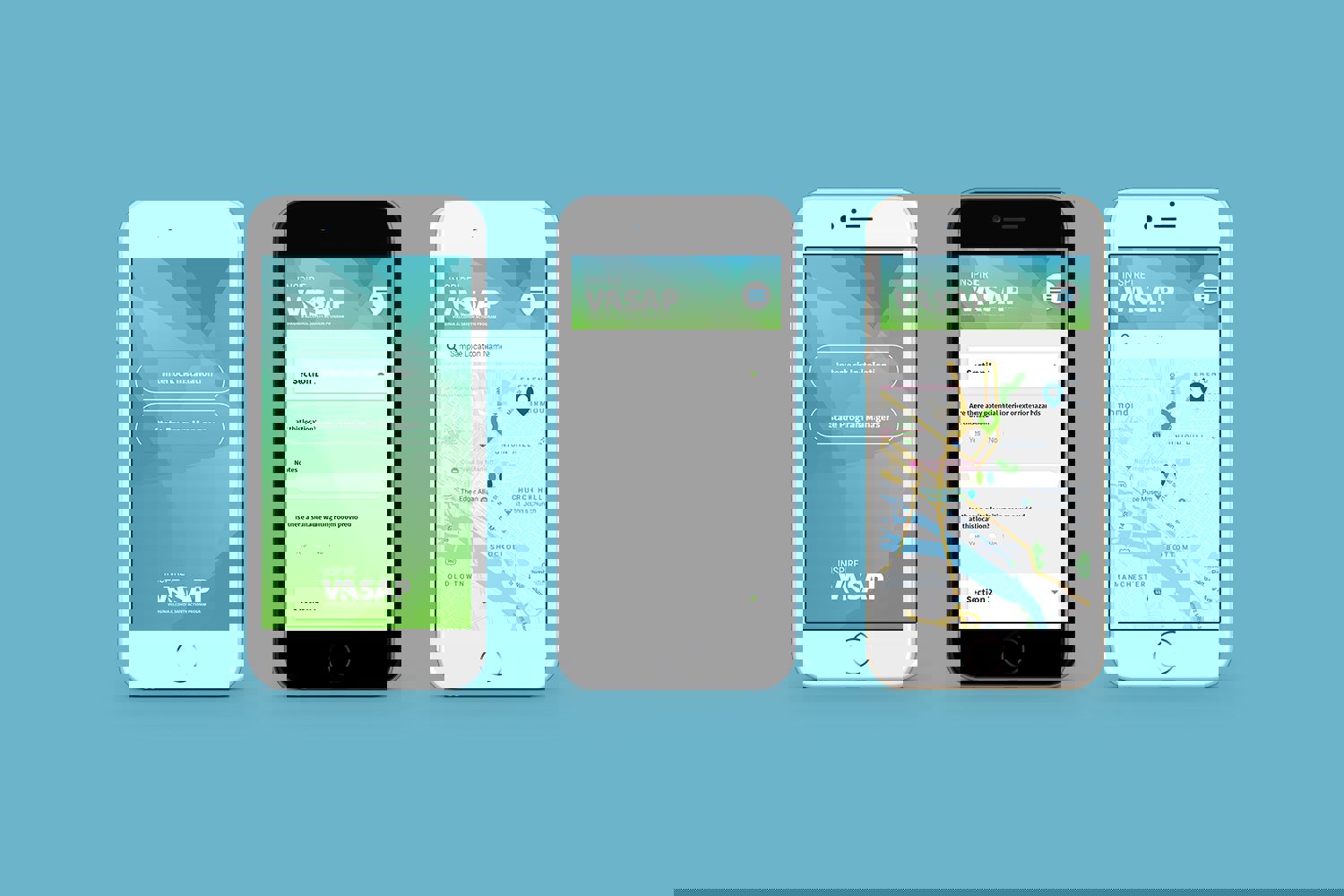 VASAP mobile phone website design