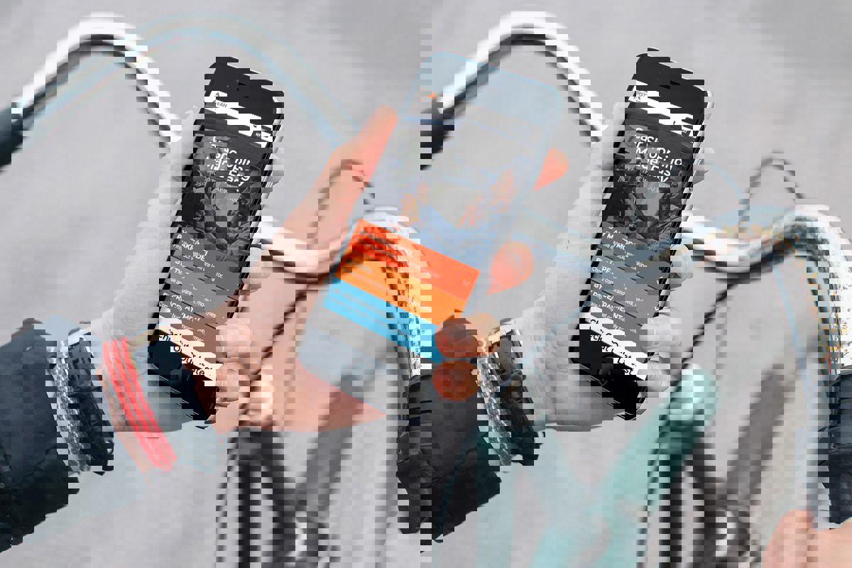 Mobile view of First Team Auto Group website design