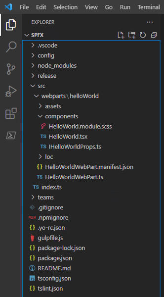 Visual Studio Code files