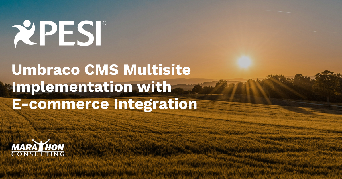 Umbraco CMS Multisite with E-commerce Integration Case Study | Marathon ...