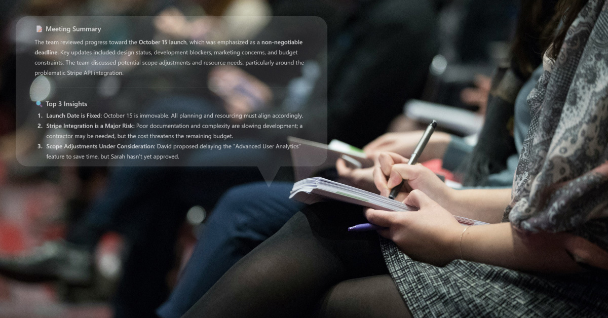 Level Up Your Note-Taking with LLMs | Marathon Consulting