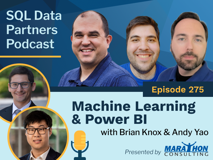 sdp episode 275 machine learning and power bi featured