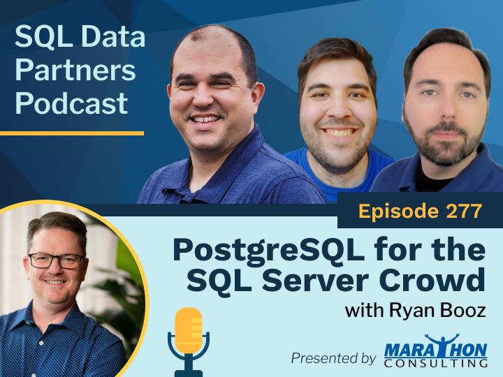 sdp episode 277 postgresql for the sql server crowd featured